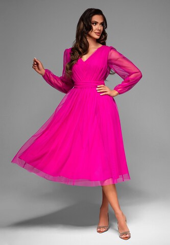 Ombre Abendkleid in Pink