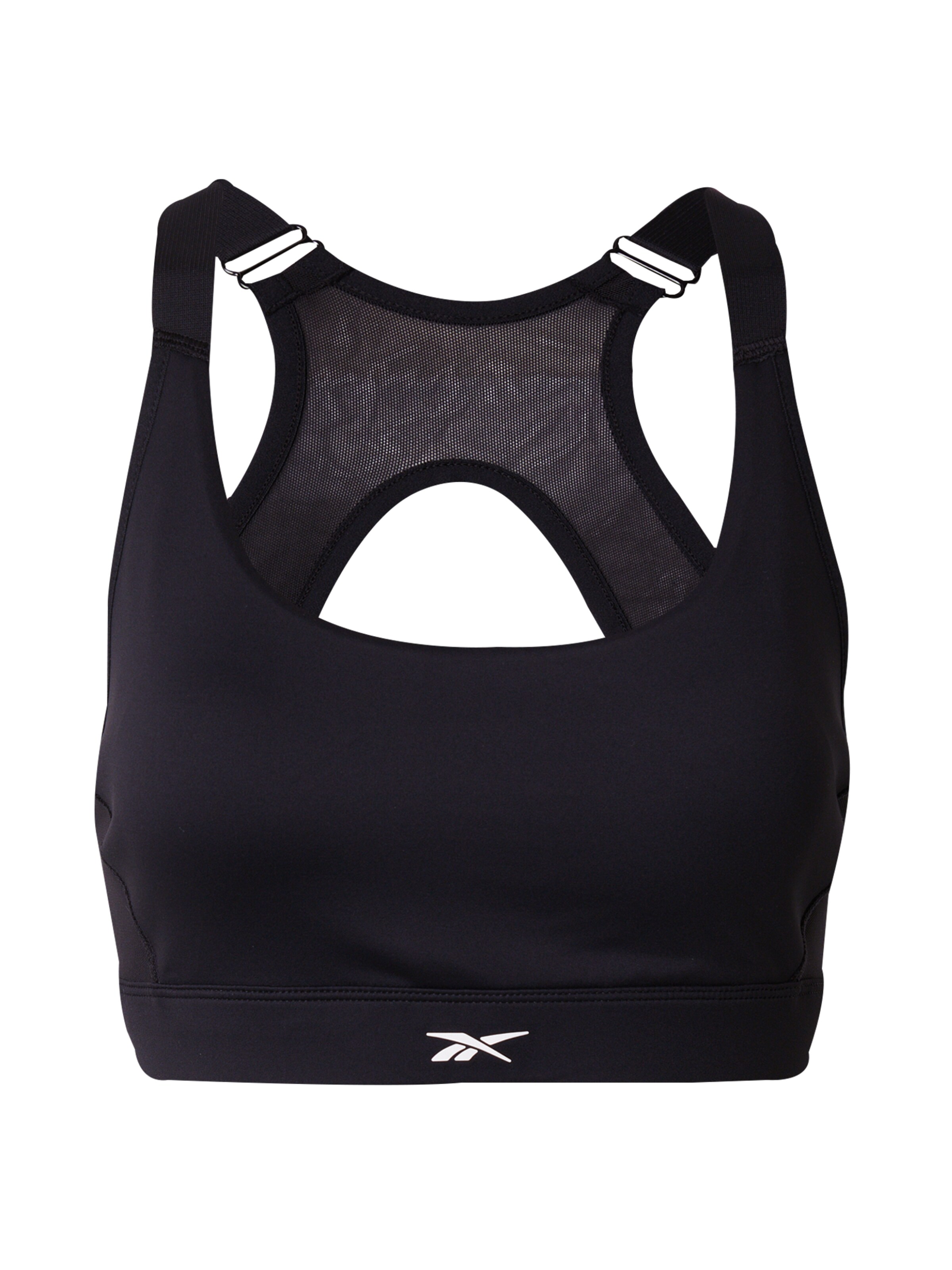 Reebok Bralette Sports bra 'LUX' in Black: front