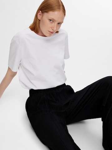 Loosefit Pantalon 'Rya Ellie' SELECTED en noir