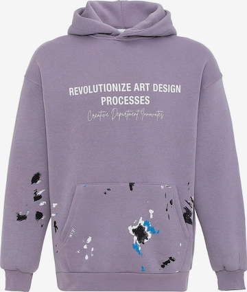 Dandalo - Sudadera en lila: frente