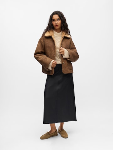 OBJECT Winterjas 'OBJSHARRI' in Bruin