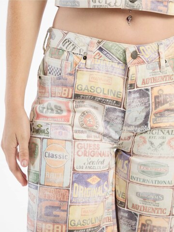 GUESS Wide leg Pants in Mixed colors