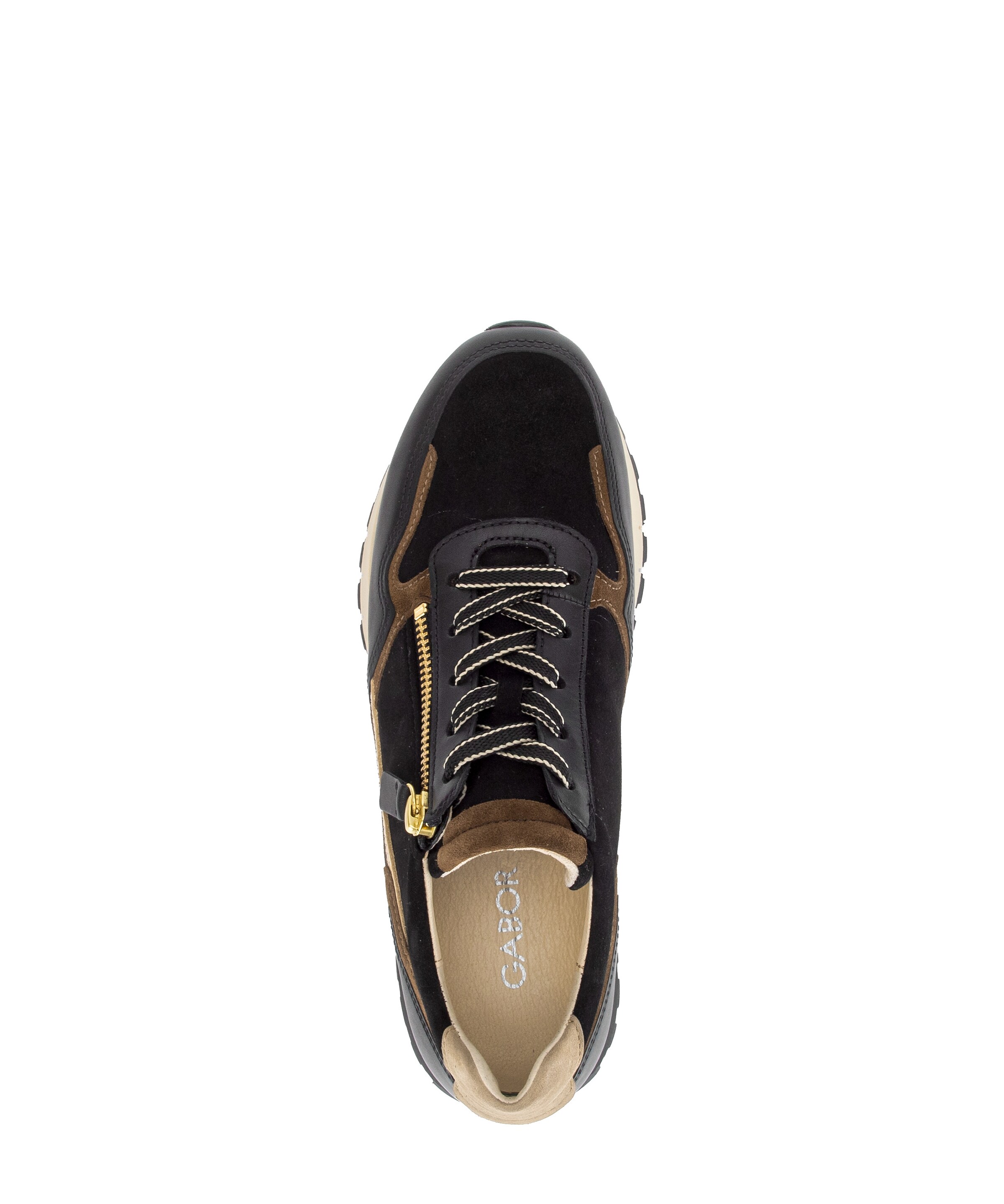 GABOR Sneaker in Schwarz