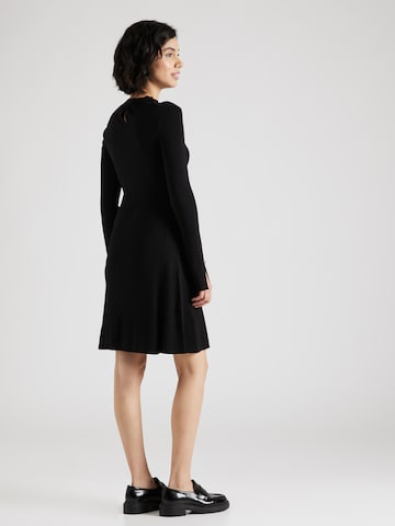 BOSS Black Knitted dress 'Fuglia' in Black