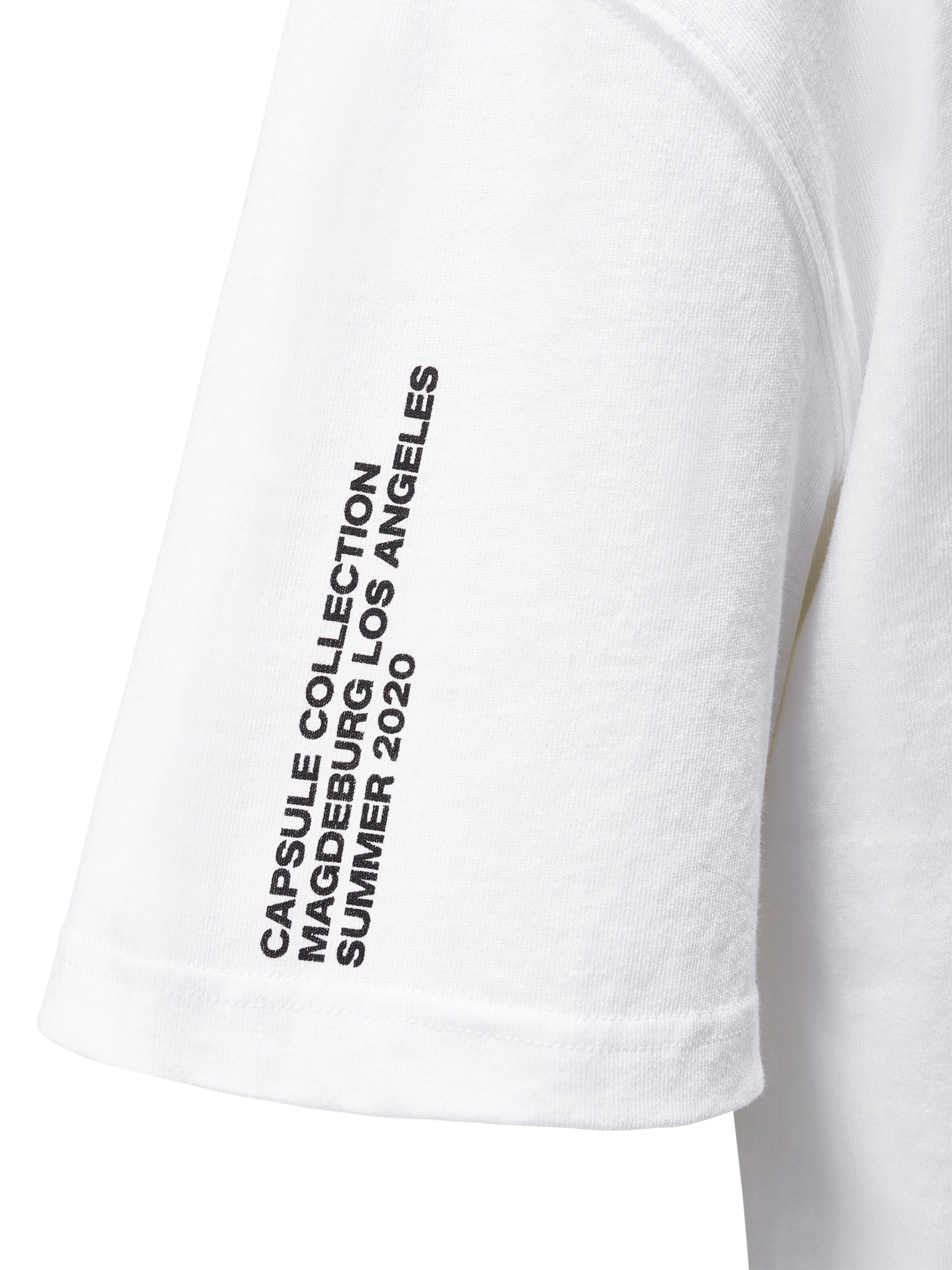 Femme T-Shirt PANTHER Magdeburg Los Angeles en Blanc 