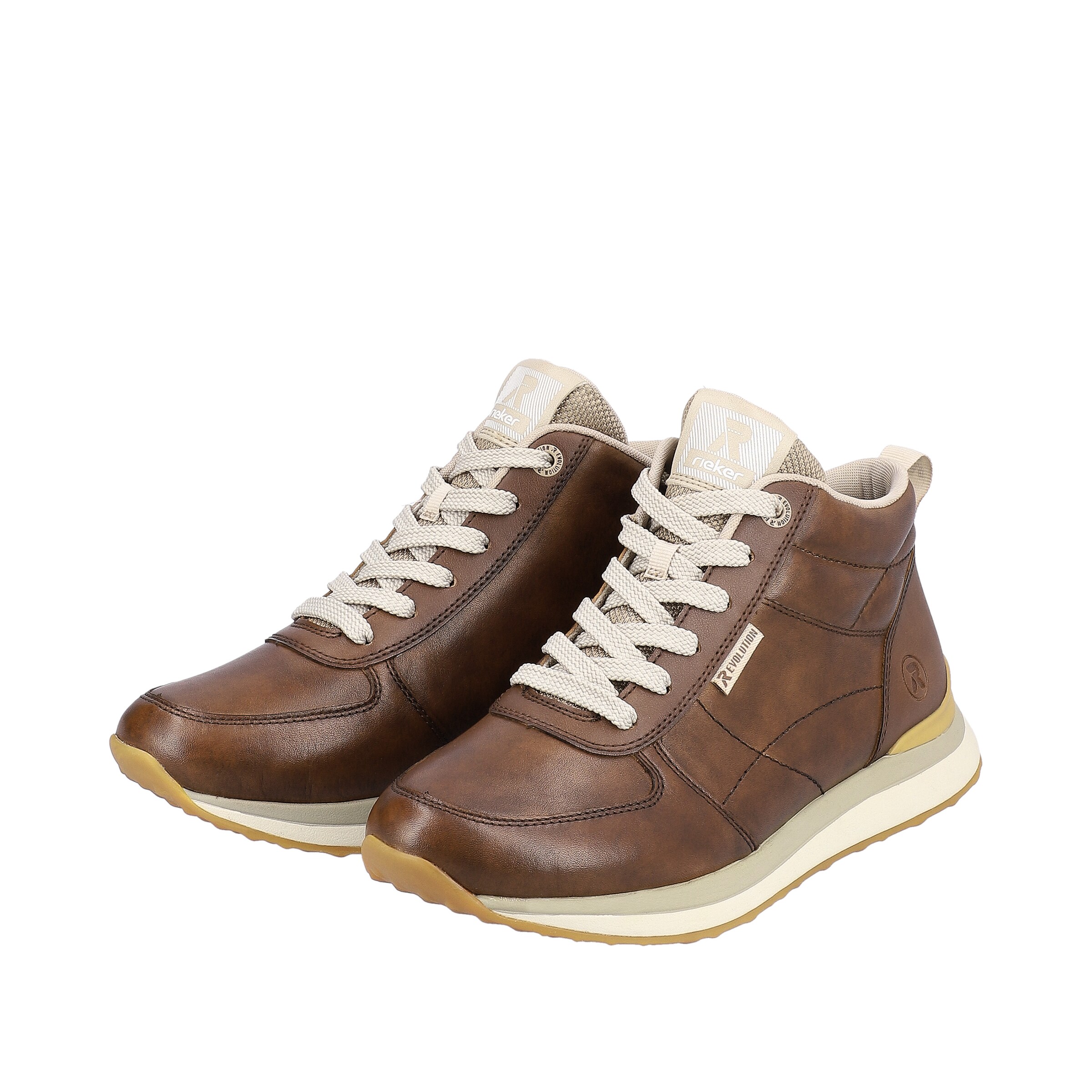 Baskets hautes ' 42570 ' Rieker Sport en marron