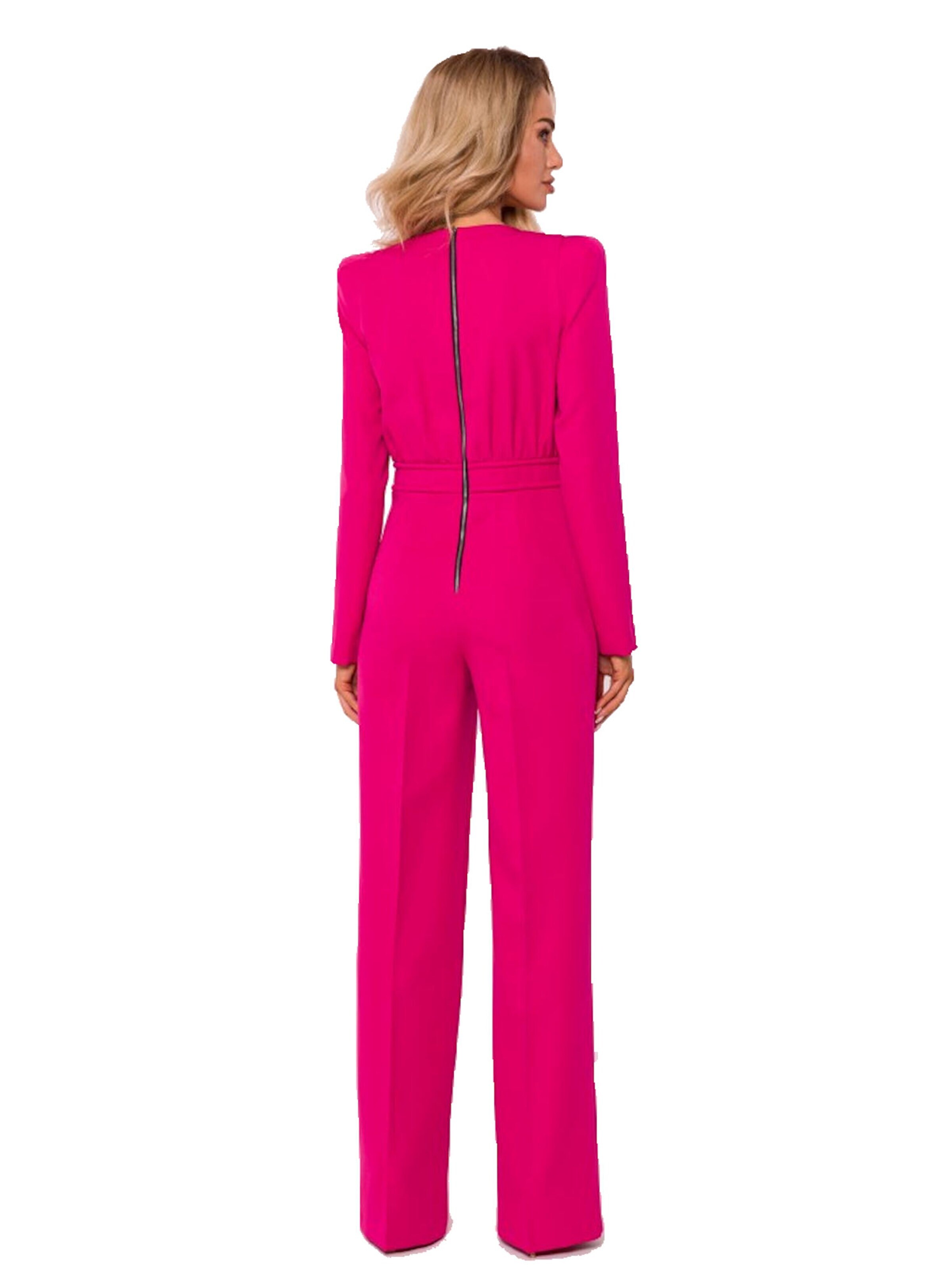Numoco Jumpsuit 'Overall Adele' in Pink