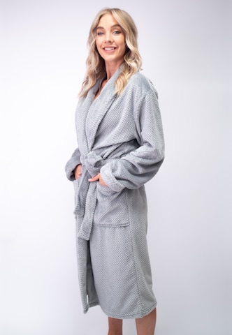 LingaDore Short Bathrobe in Grey