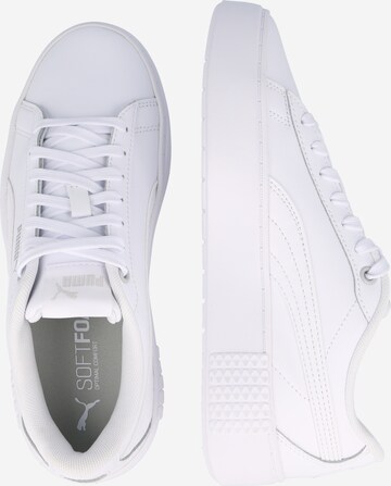 Sneaker low de la PUMA pe alb