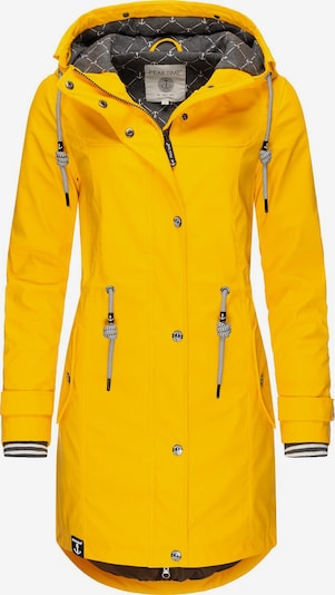 Peak Time Λειτουργικό παλτό σε κίτρινο / μαύρο / λευκό, Άποψη προϊόντος