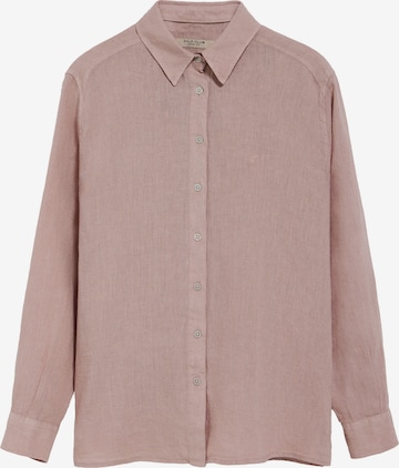 Polo Club Bluse in Grau: Vorderseite