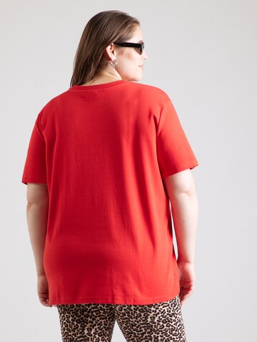 Maglietta 'CARJEN' di ONLY Carmakoma in rosso