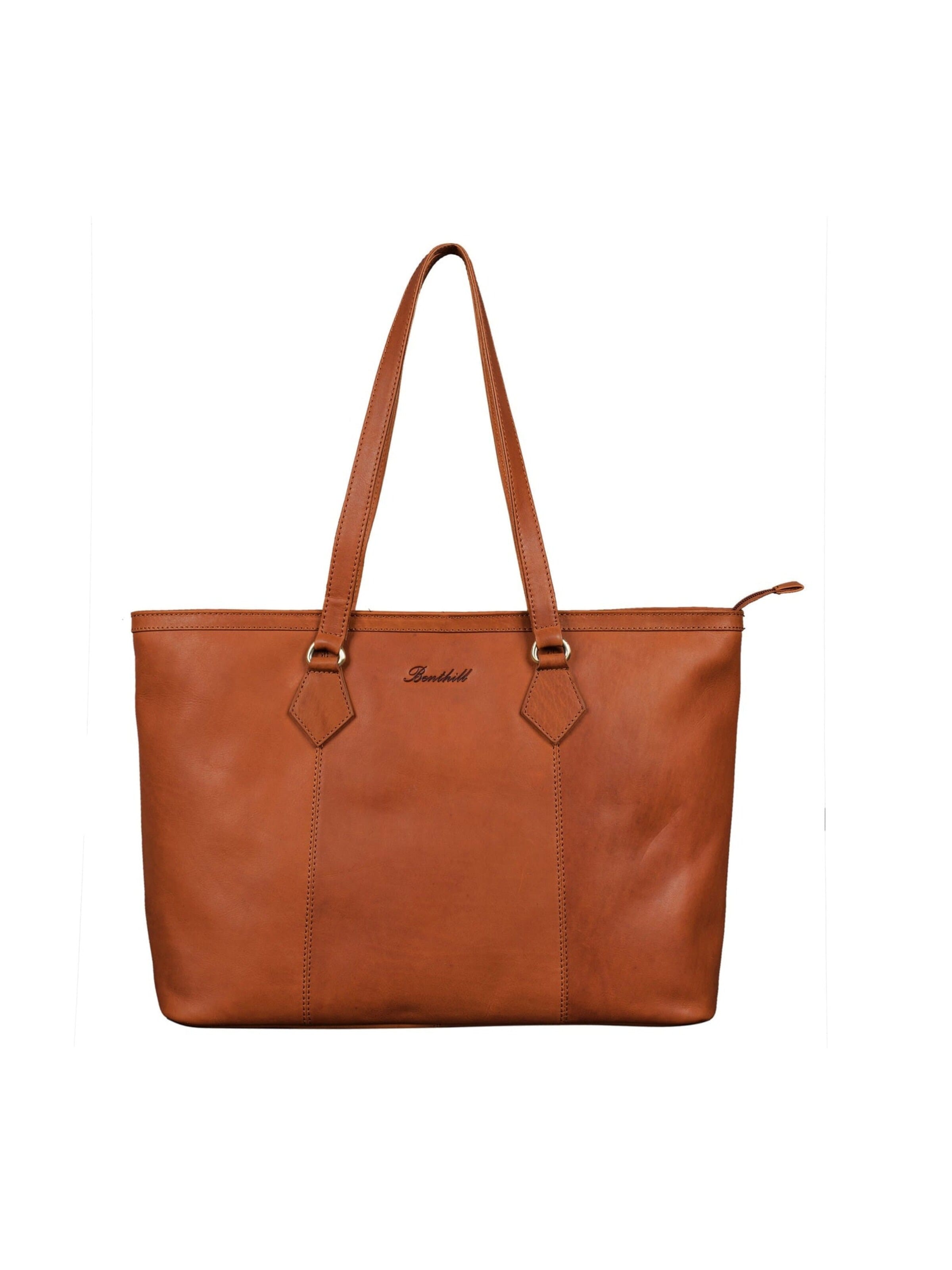 Benthill Shopper in Brown: front