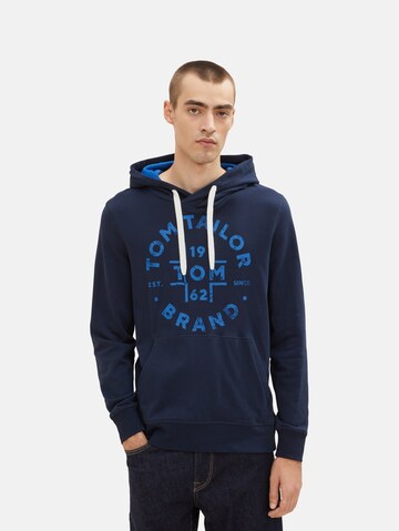 TOM TAILOR Sweatshirt in Blau: predná strana