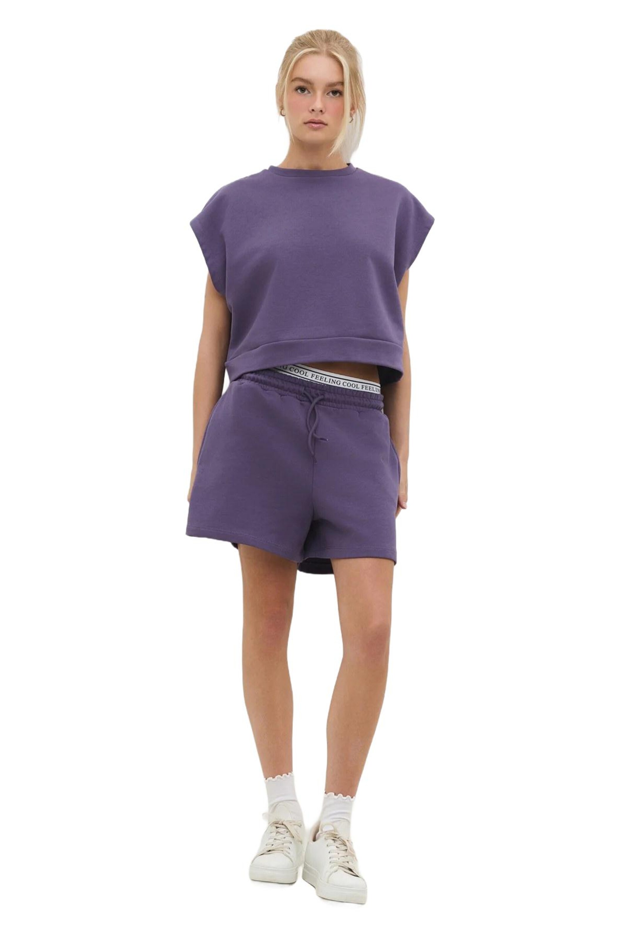 No Matter What Shirt in Lila