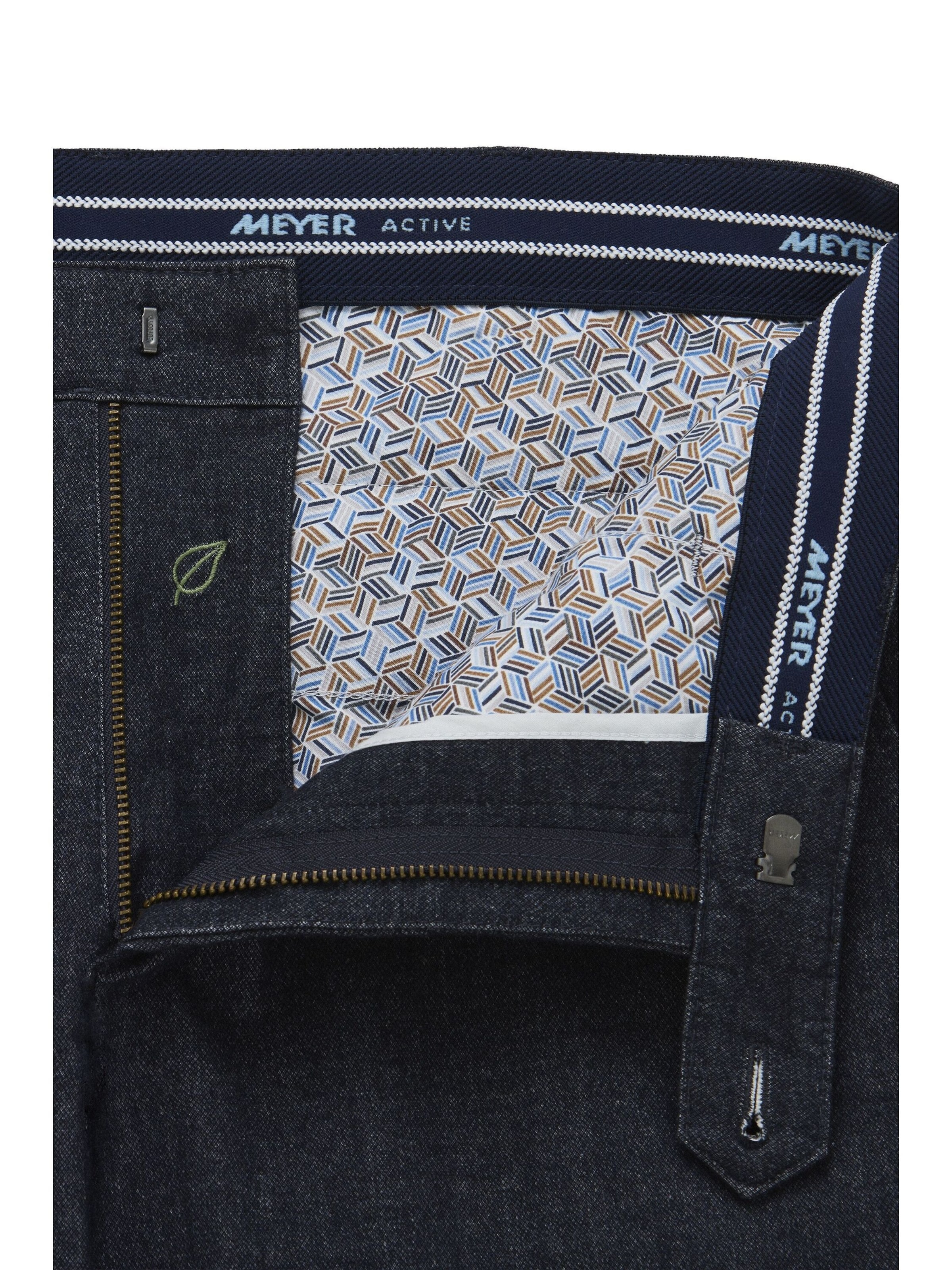 Regular Pantalon chino 'Paris 2-3609' MEYER en bleu