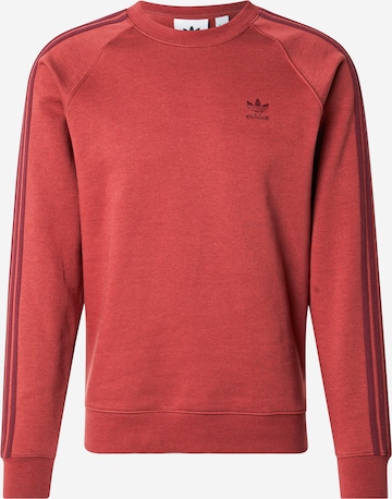 ADIDAS ORIGINALS Sweatshirt 'Adicolor' in Red: front