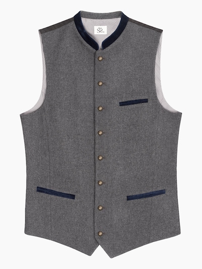 HerzSticht Traditional vest 'Samerberg' in 48-50 in Blue, Item view