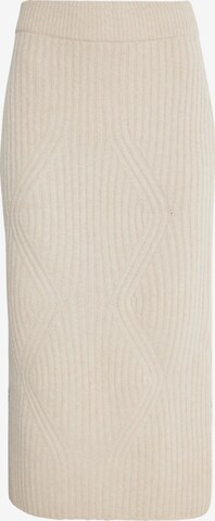 DreiMaster Klassik Skirt 'Ledkin' in Beige: front