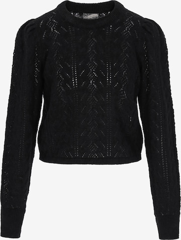 DreiMaster Vintage Pullover in Schwarz: Vorderseite