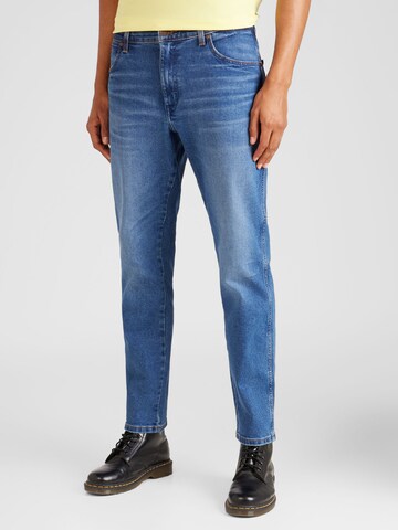 Regular Jeans 'RIVER NEPTUN' de la WRANGLER pe albastru: față