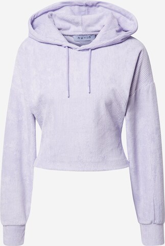 NU-IN Sweatshirt in Lila: predná strana