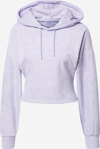 NU-IN Sweatshirt in Purple: front