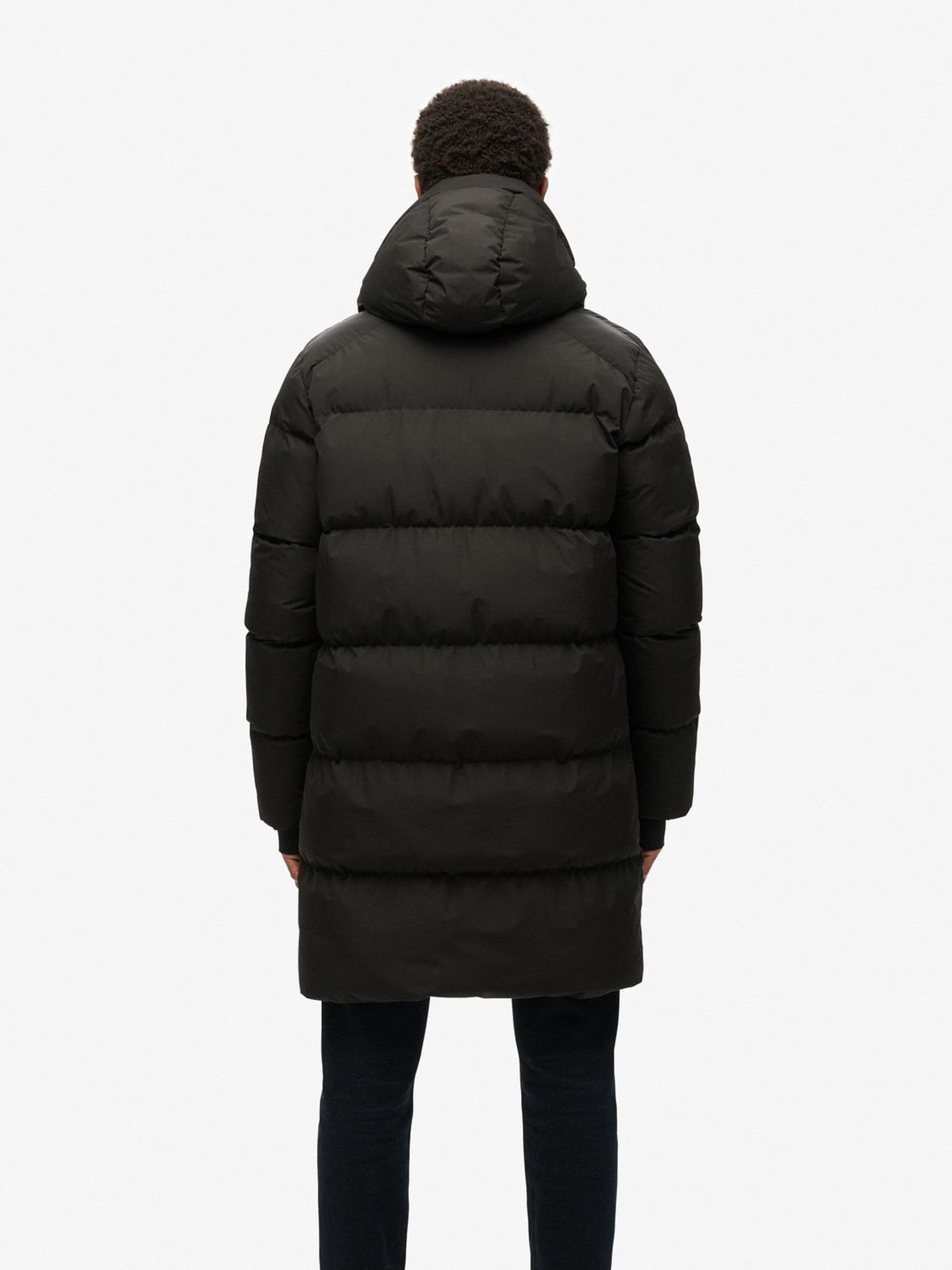 Superdry Wintermantel‌‌‌‌‌‌‌‌‌ in Schwarz