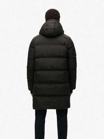 Superdry Winterjas in Zwart