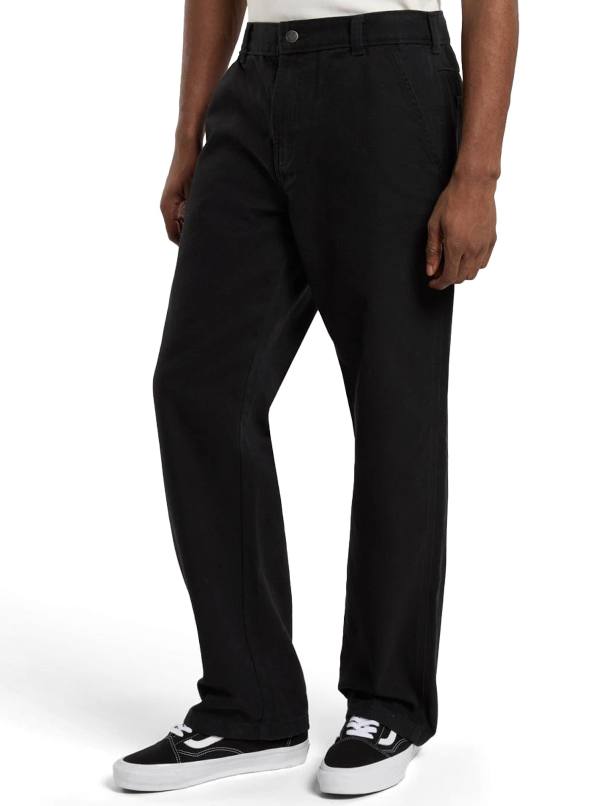 DICKIES Regular Broek 'CARPENTER' in Zwart