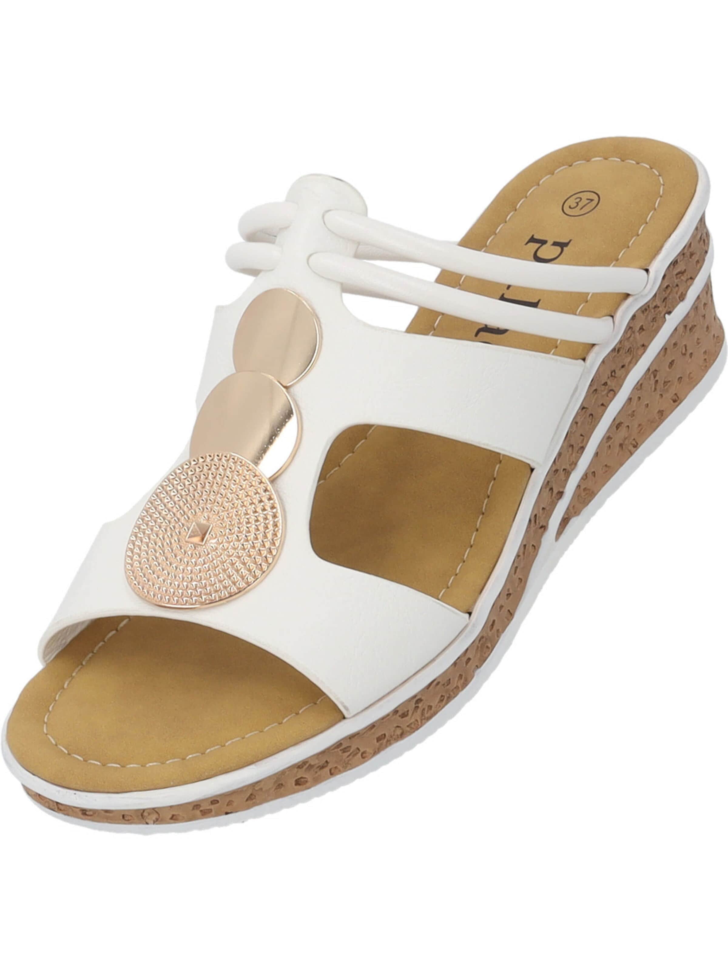 Palado Sandals 'Palado Siolma' in White: front