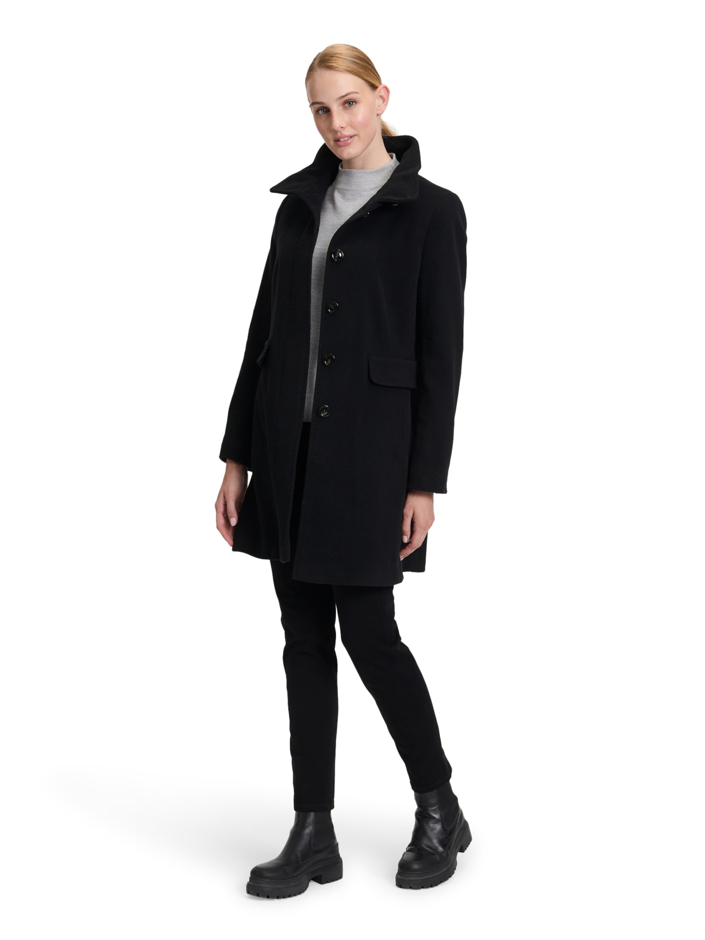 GIL BRET Between-Seasons Coat in Black