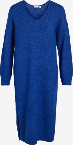 Robes en maille 'FIMI' VILA en bleu : devant