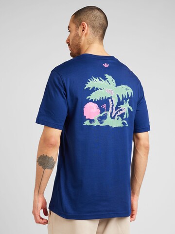 ADIDAS ORIGINALS T-shirt 'OLL' i blå