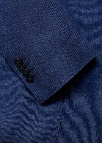 MANGO MAN Slim fit Suit Jacket 'Salerno' in Blue