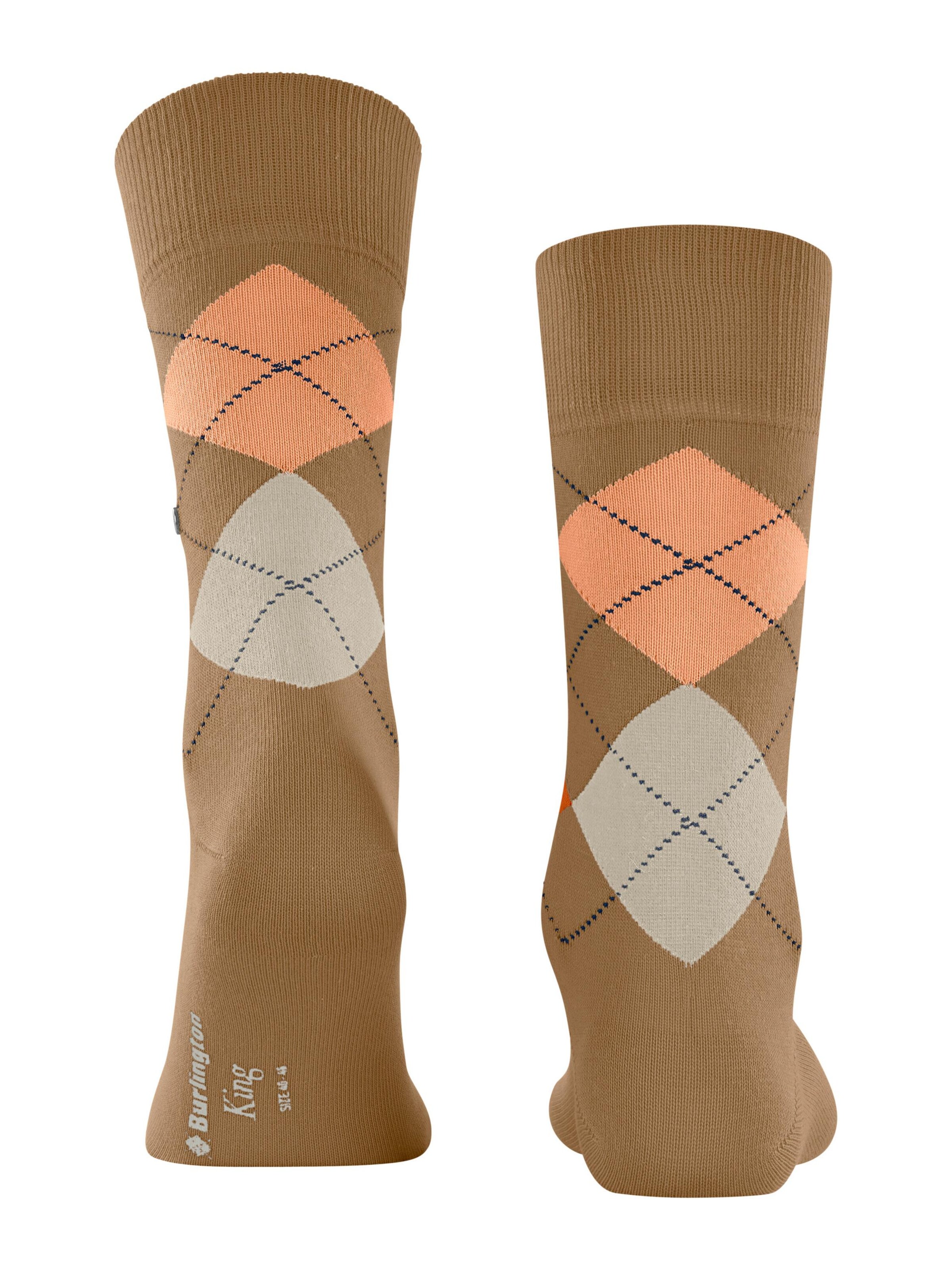 BURLINGTON Socks 'King' in Brown