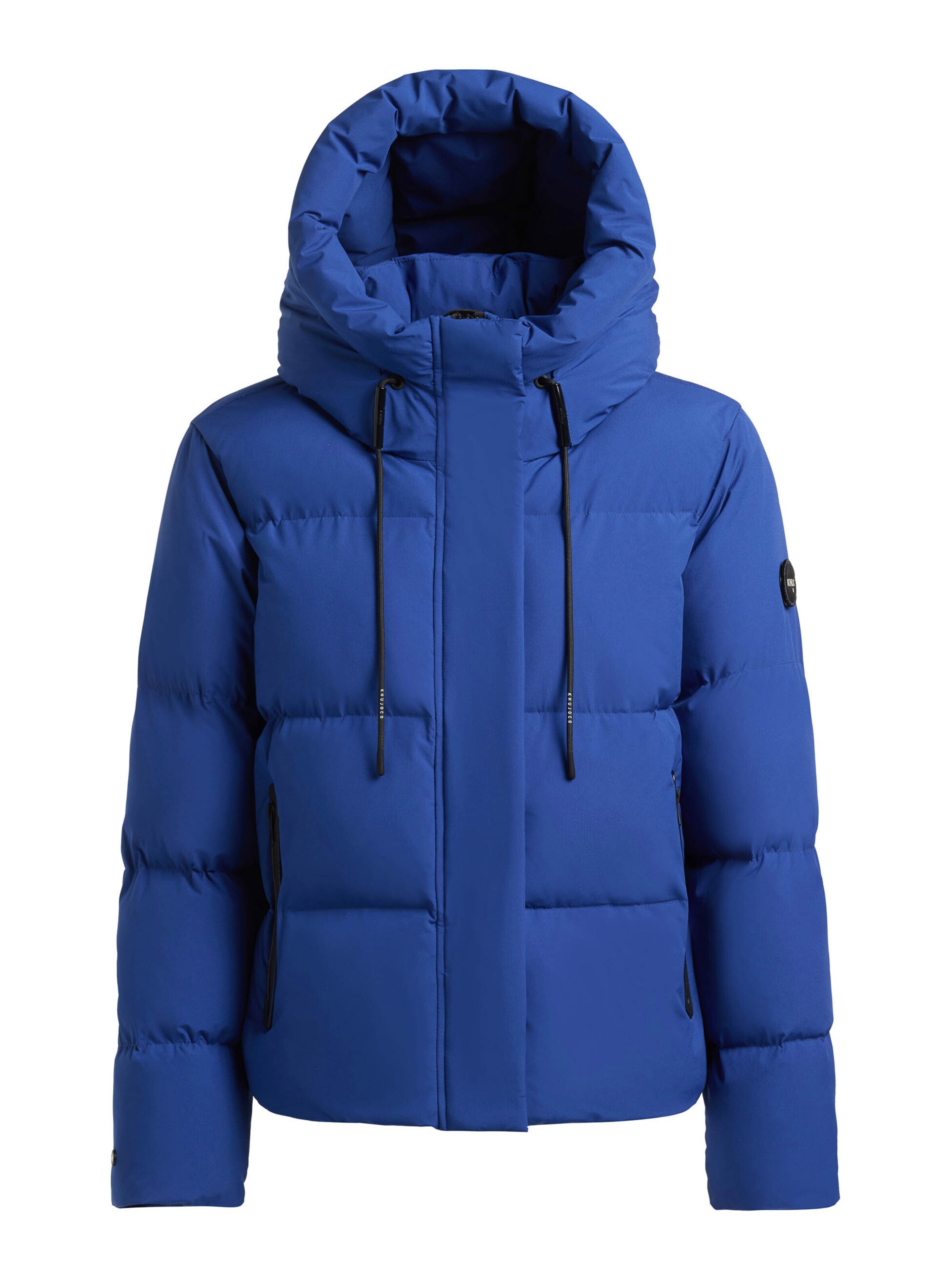 khujo Winter Jacket 'Enits2' in Blue: front