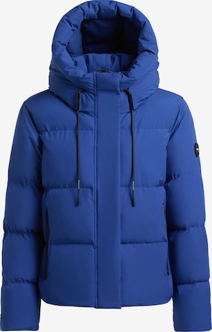khujo Winter Jacket 'Enits2' in Blue: front