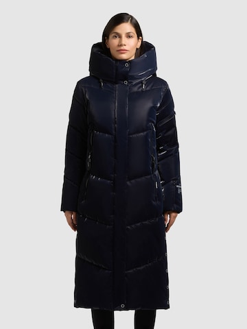 Cappotto invernale 'Pulset Shiny' di khujo in blu: frontale