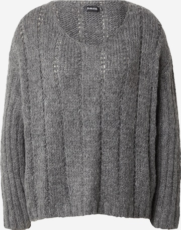 Pull-over Sublevel en gris : devant