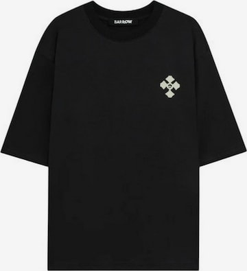 T-Shirt BARROW en noir : devant