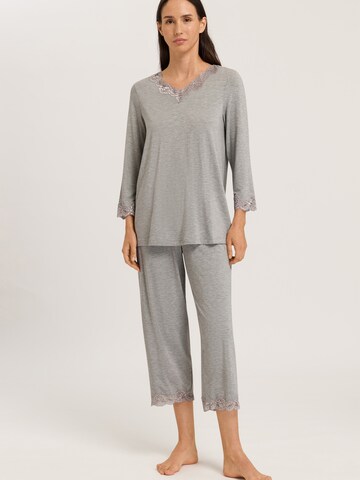 Pyjama ' Natural Elegance ' Hanro en gris : devant