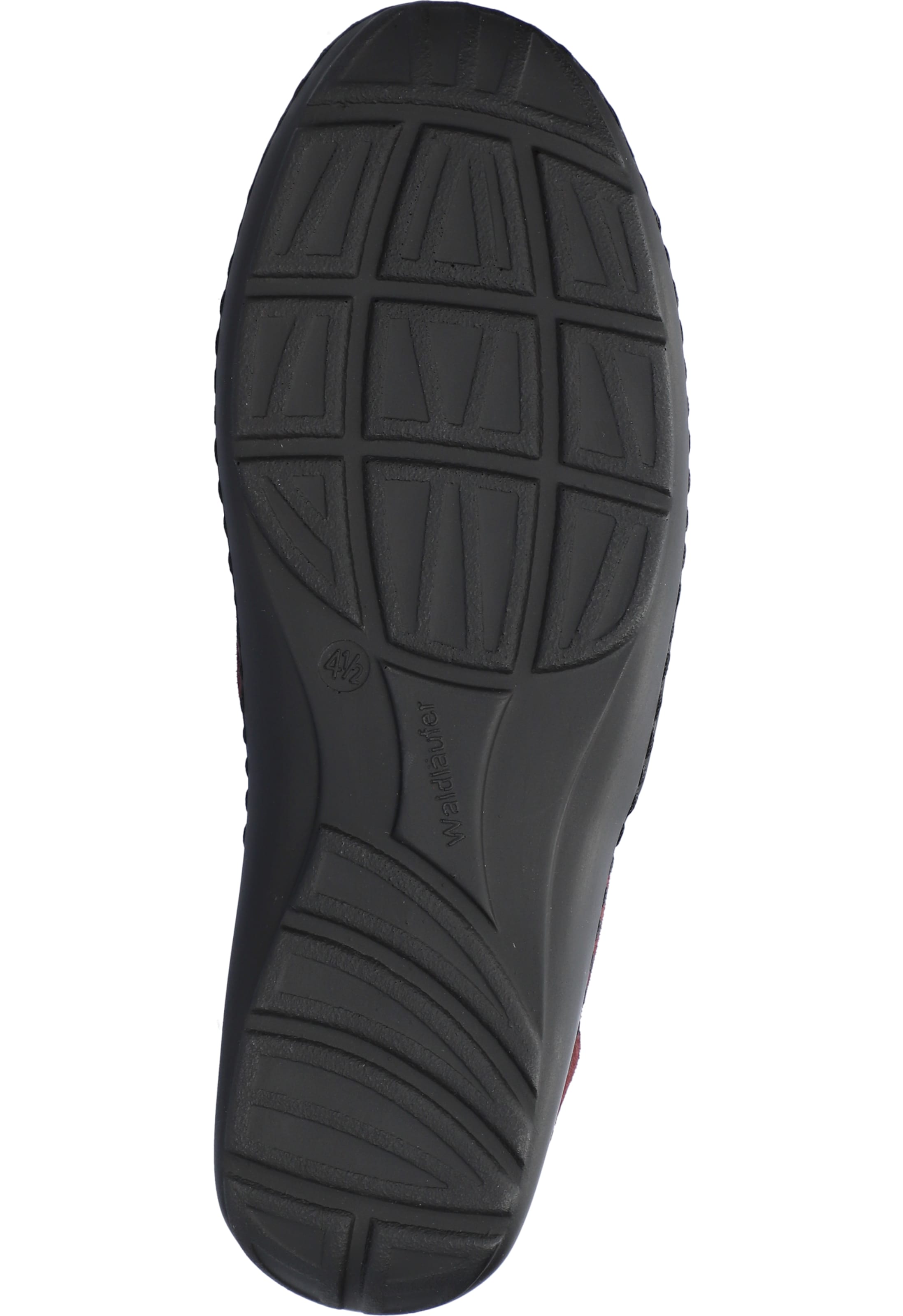 WALDLÄUFER Athletic Lace-Up Shoes in Red