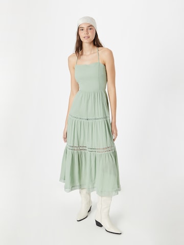 GUESS - Vestido em verde: frente