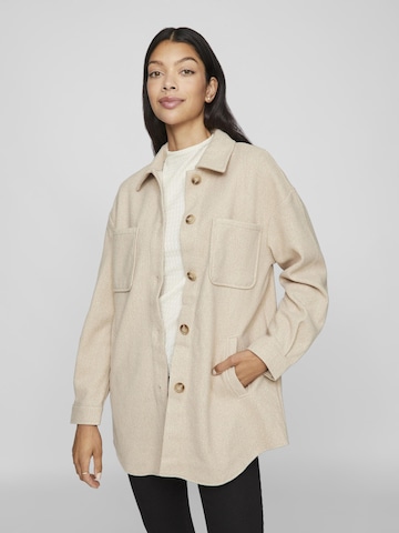 VILA Between-season jacket 'VIKIMMI' in Beige: front