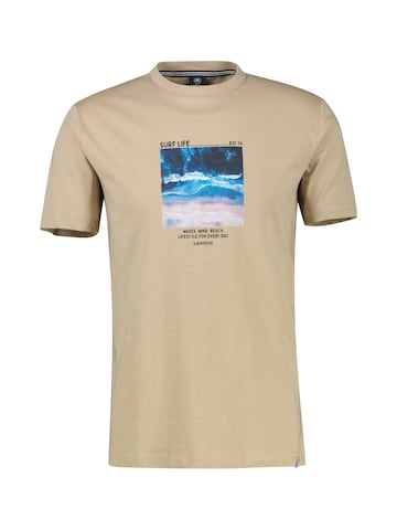 LERROS Shirt in Beige: voorkant
