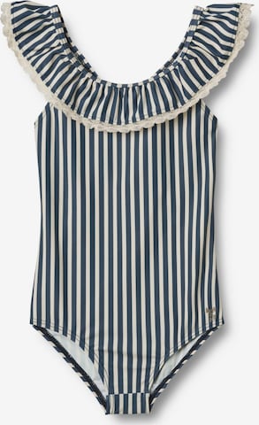 WHEAT Badeanzug in Blau: Vorderseite