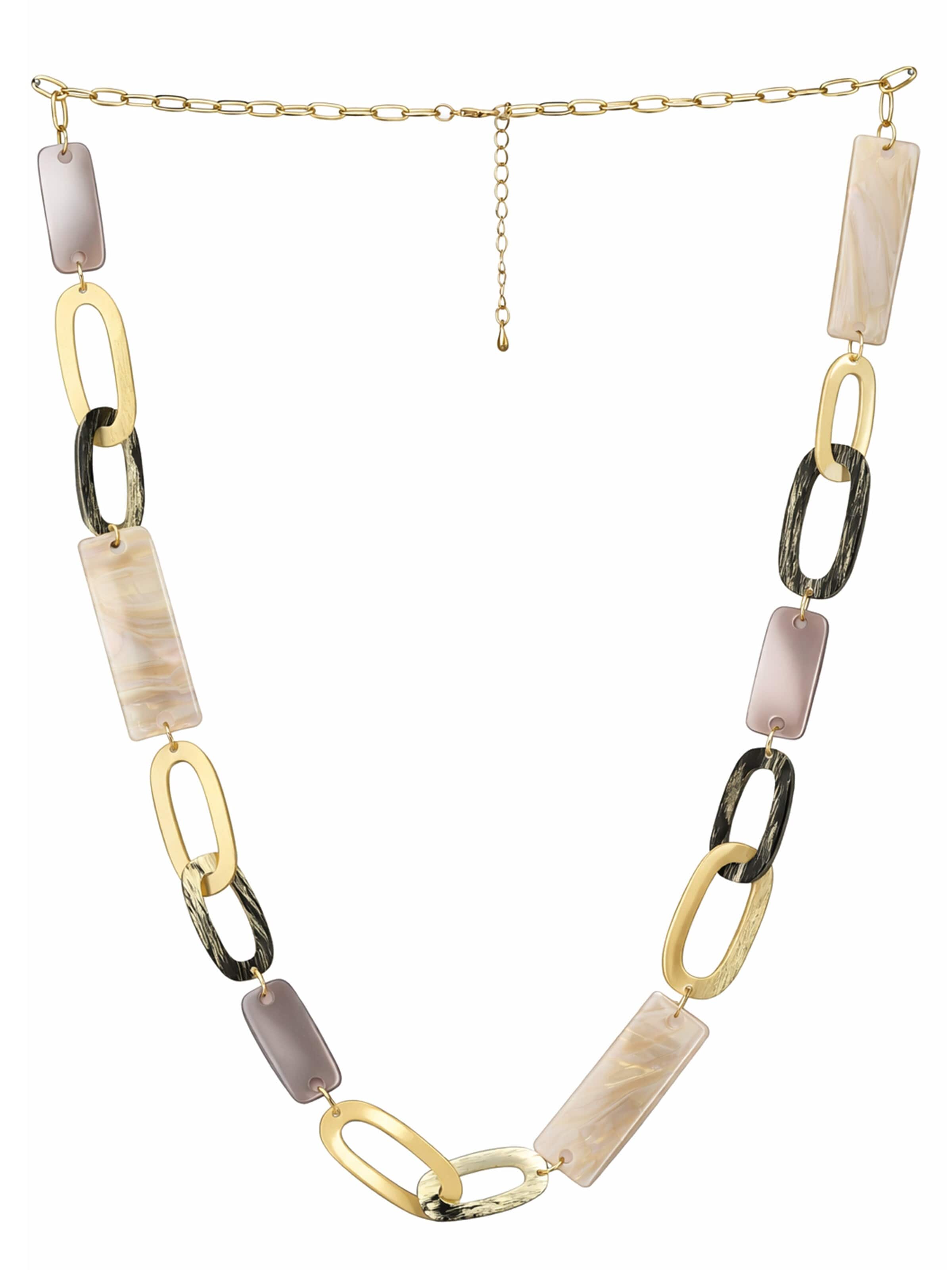 AVANT-GARDE PARIS Ketju 'Calivra' värissä beige: etupuoli