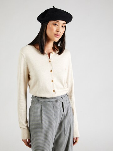 GAP Knit cardigan in Beige: front