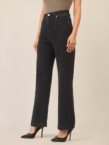 APART Regular Jeans in Black: front